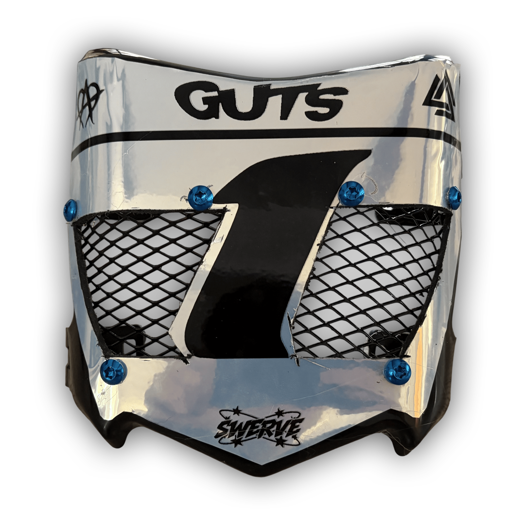 Chrome Titanium Vented Plate (Pre-made)